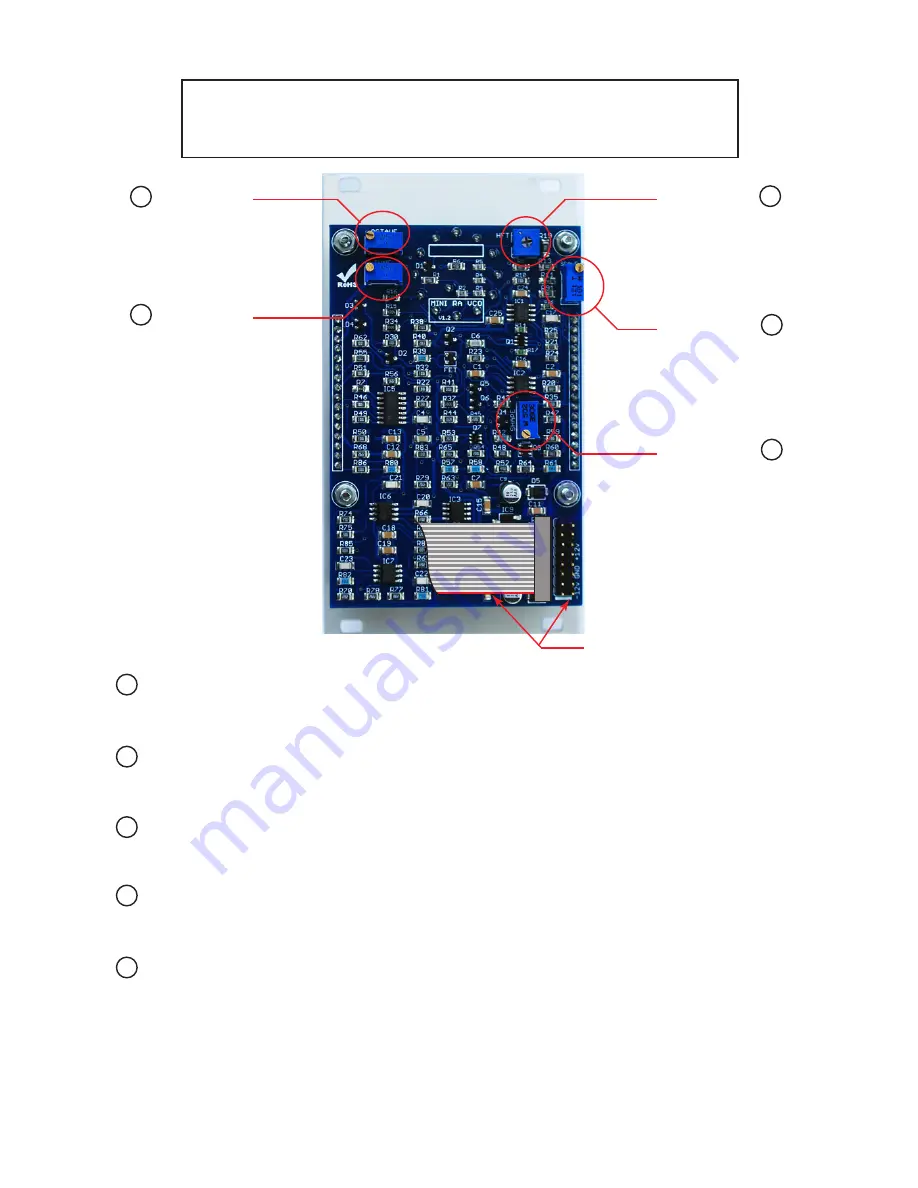 AJH Synth MiniMoD VCO Скачать руководство пользователя страница 4