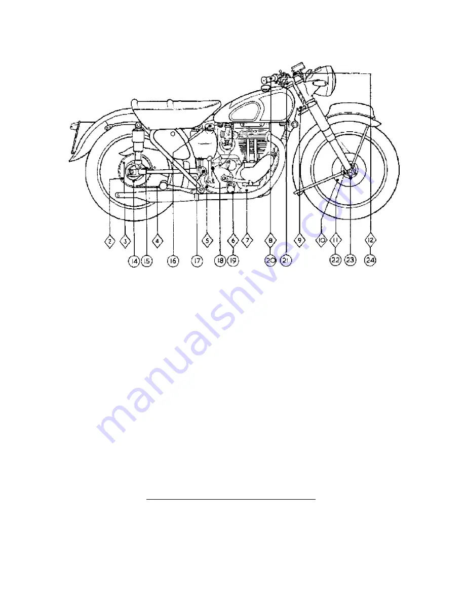 AJS 350 1954 Maintenance Manual And Instruction Book Download Page 23