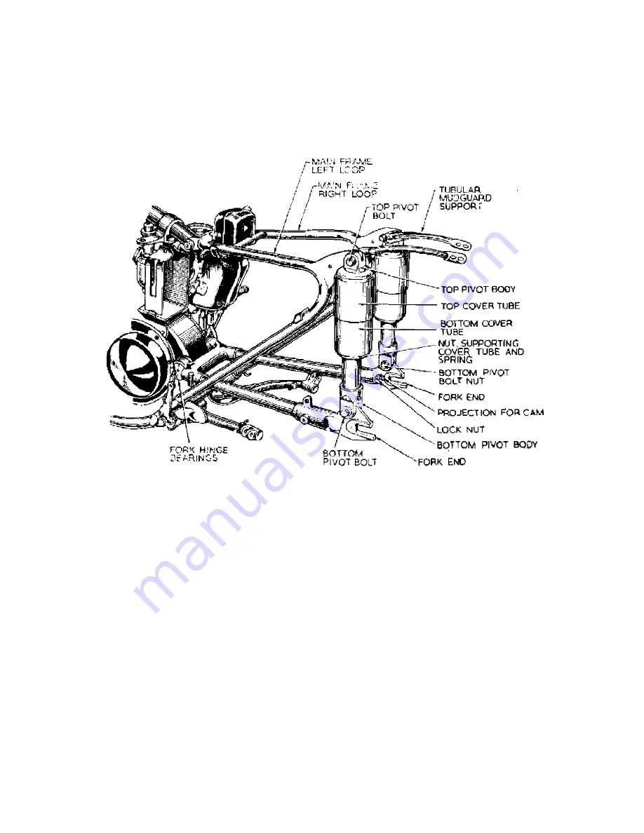 AJS 350 1954 Maintenance Manual And Instruction Book Download Page 59