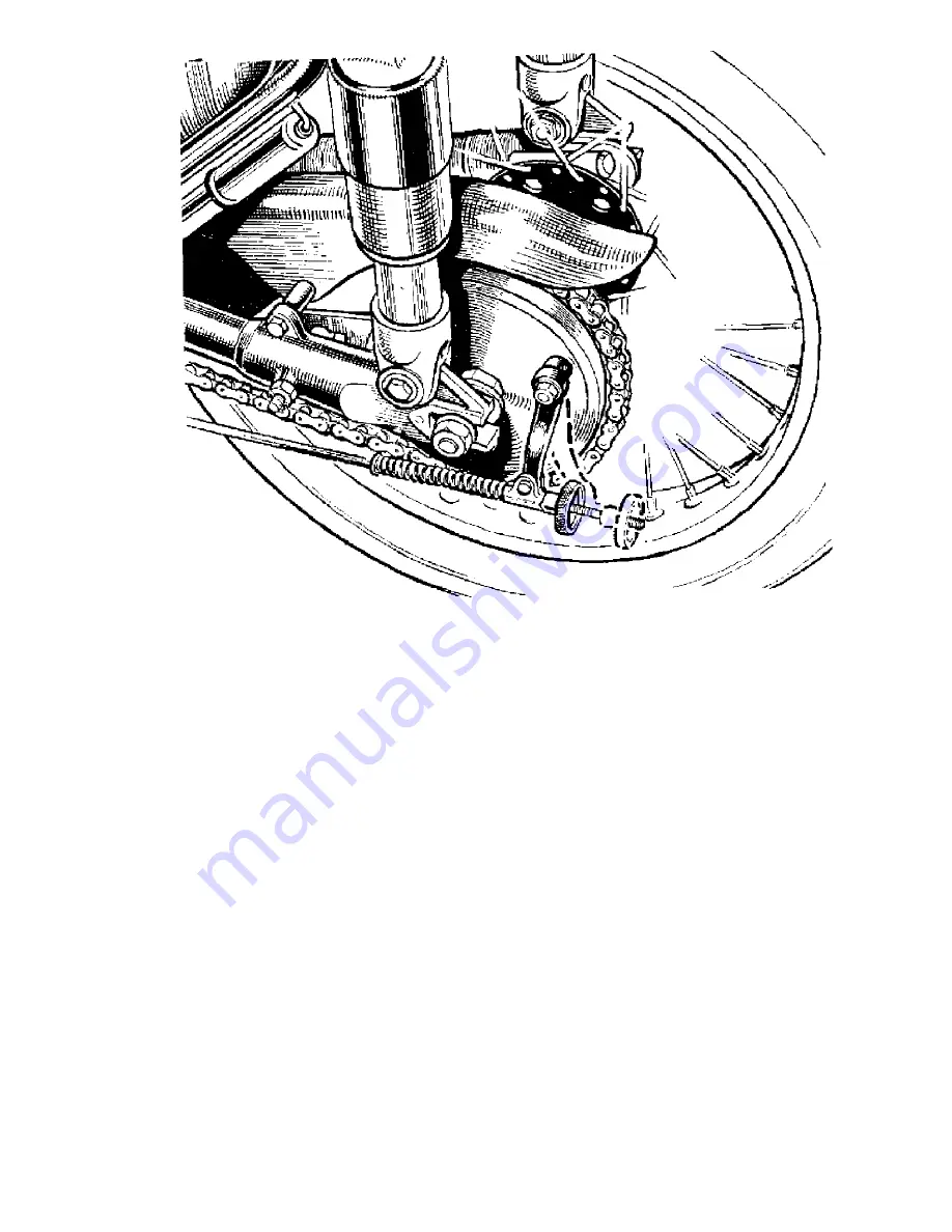 AJS 350 1954 Maintenance Manual And Instruction Book Download Page 72