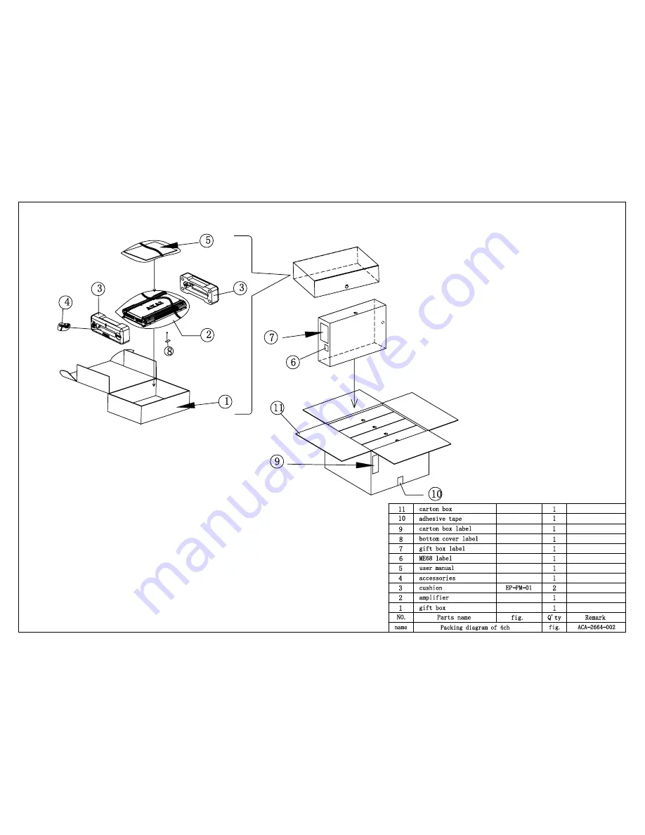 Akai ACA-2624 Service Manual Download Page 8