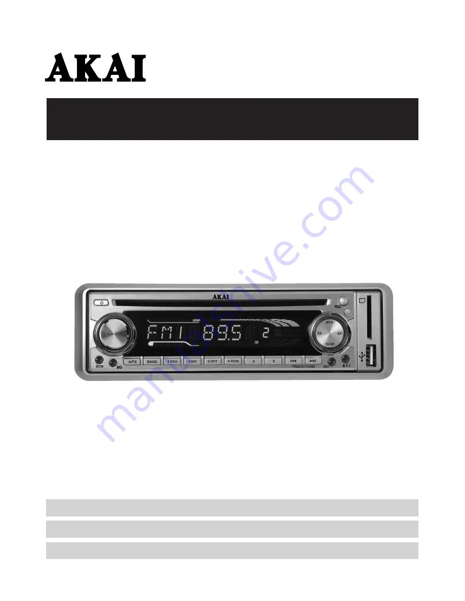 Akai ACAC100UC Скачать руководство пользователя страница 1