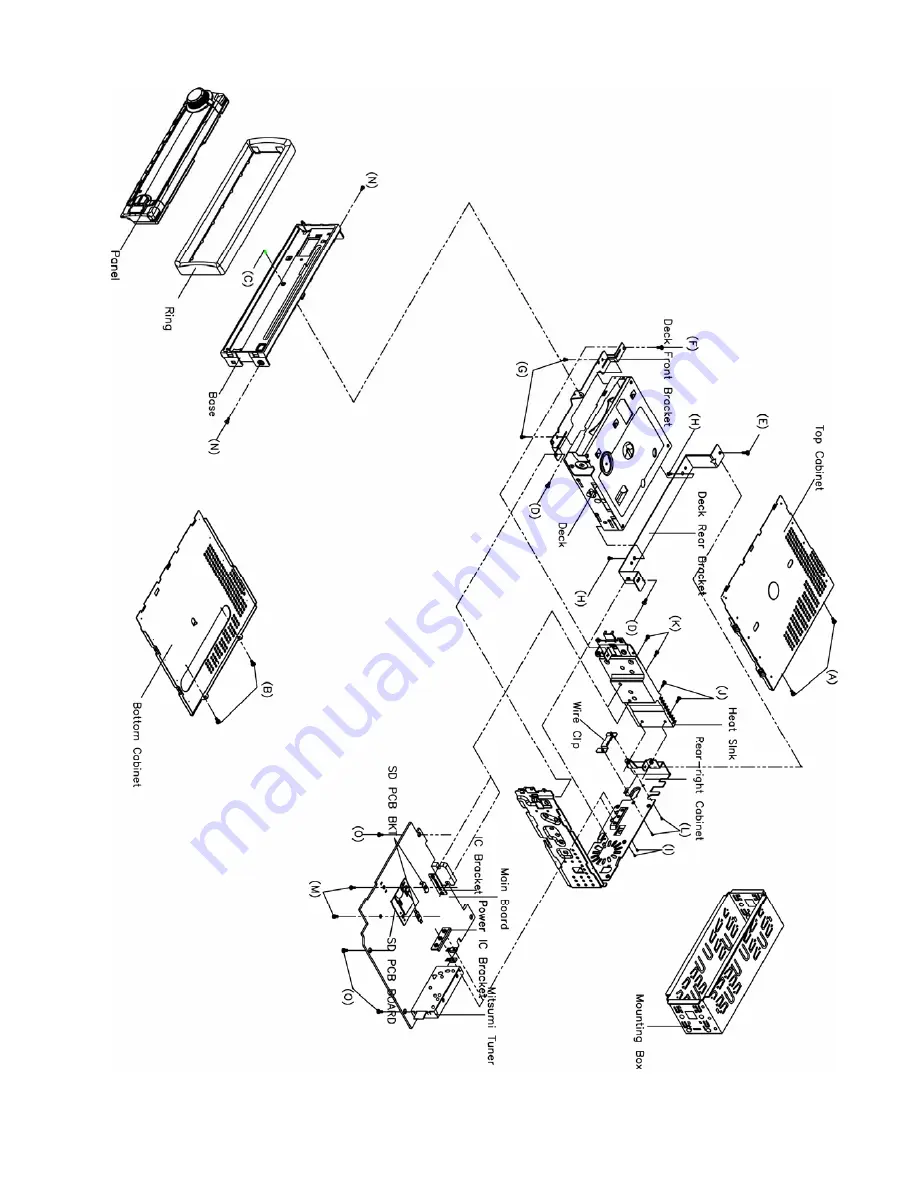 Akai ACR-133MMU Service Manual Download Page 4