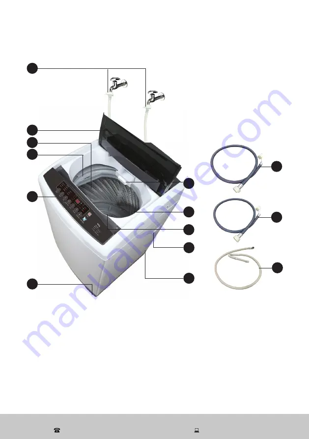 Akai AK-95WM Instruction Manual Download Page 7