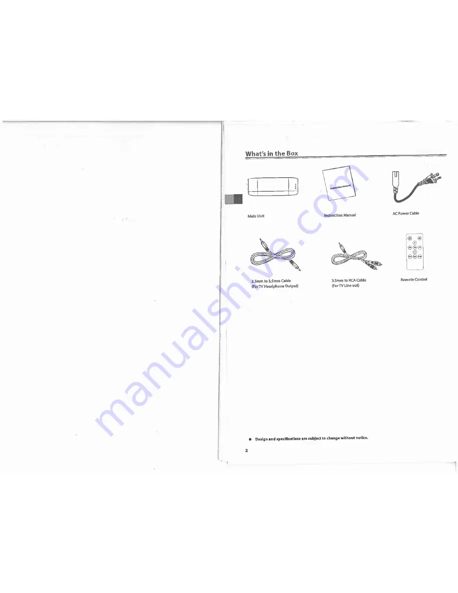 Akai AKSB-135 Instruction Manual Download Page 3