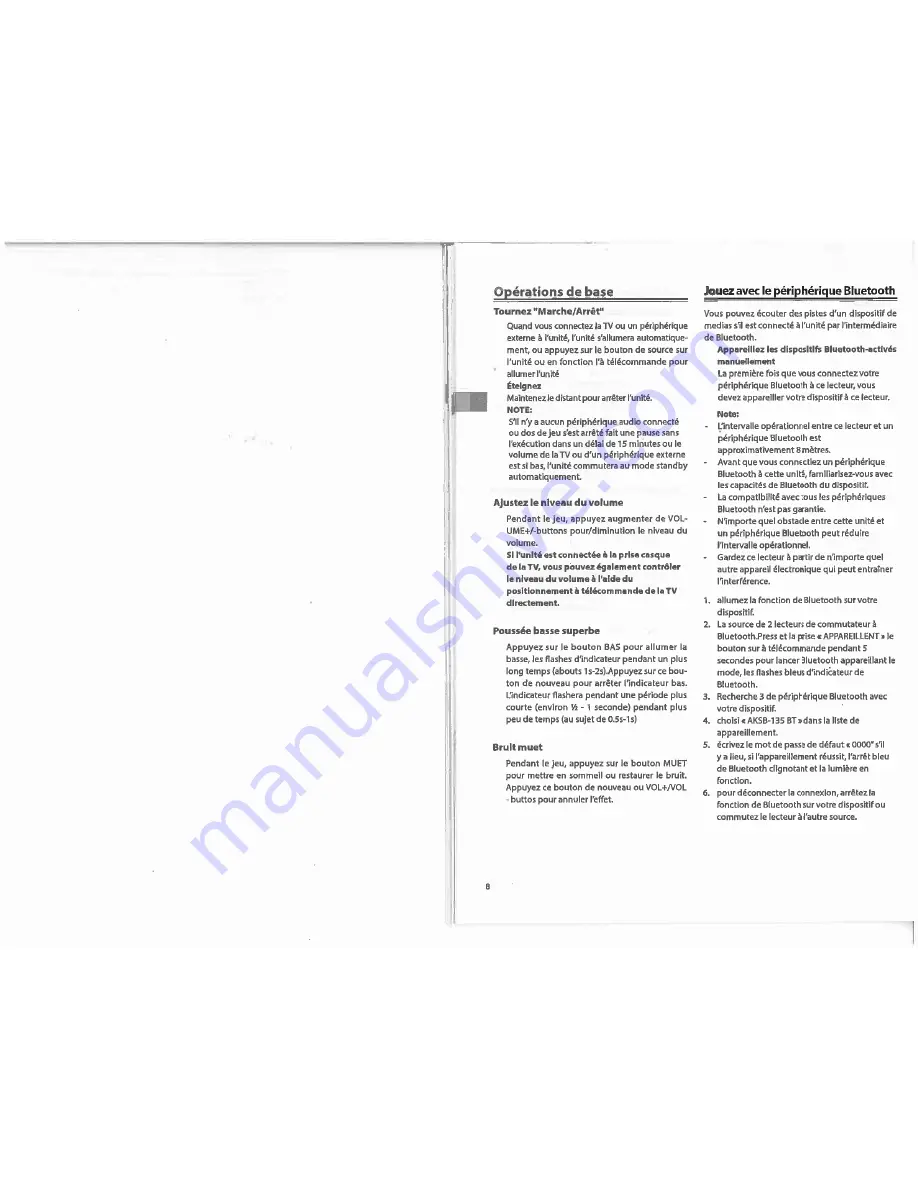 Akai AKSB-135 Instruction Manual Download Page 18