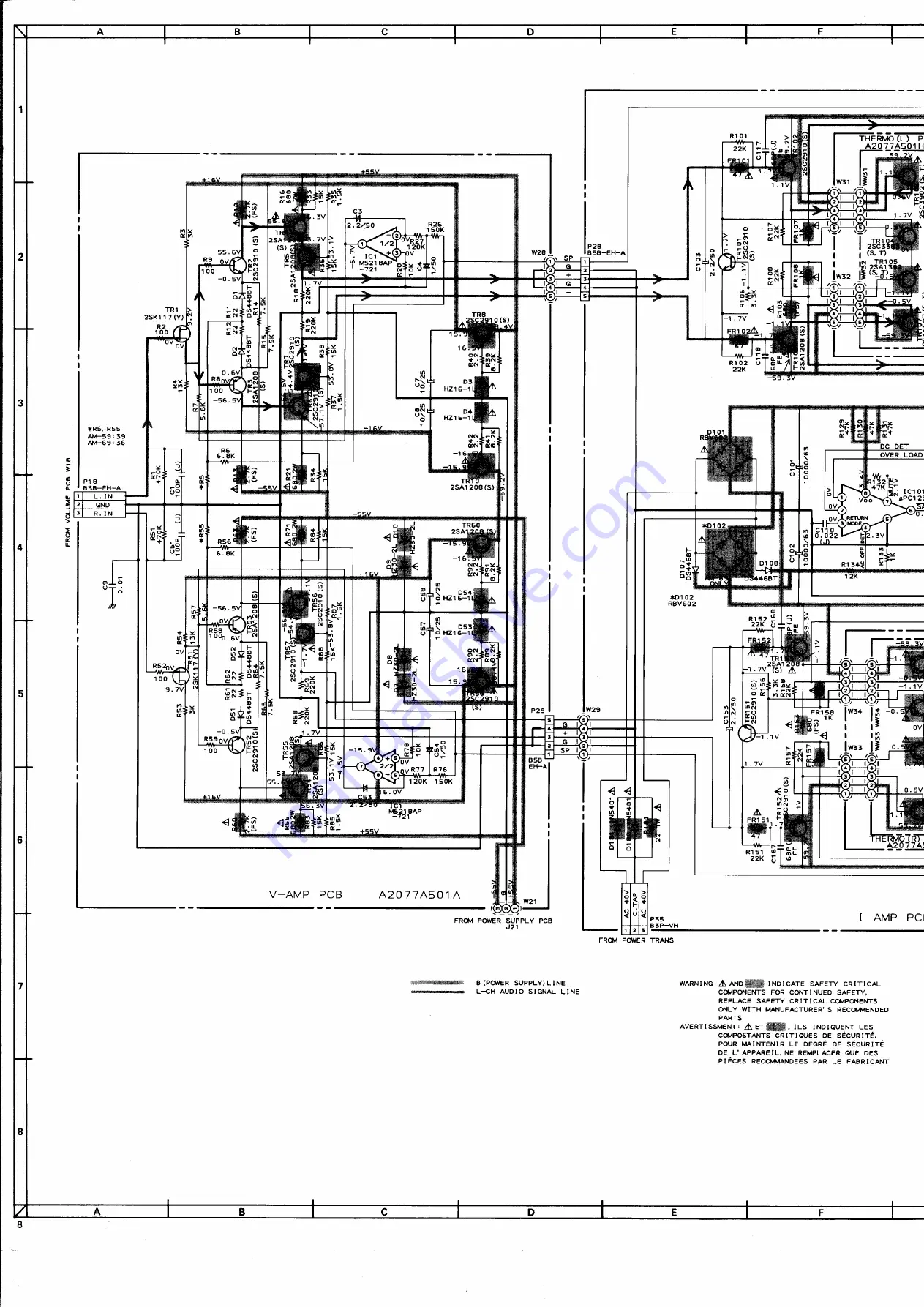 Akai AM-59 Schematic Diagrams Download Page 14