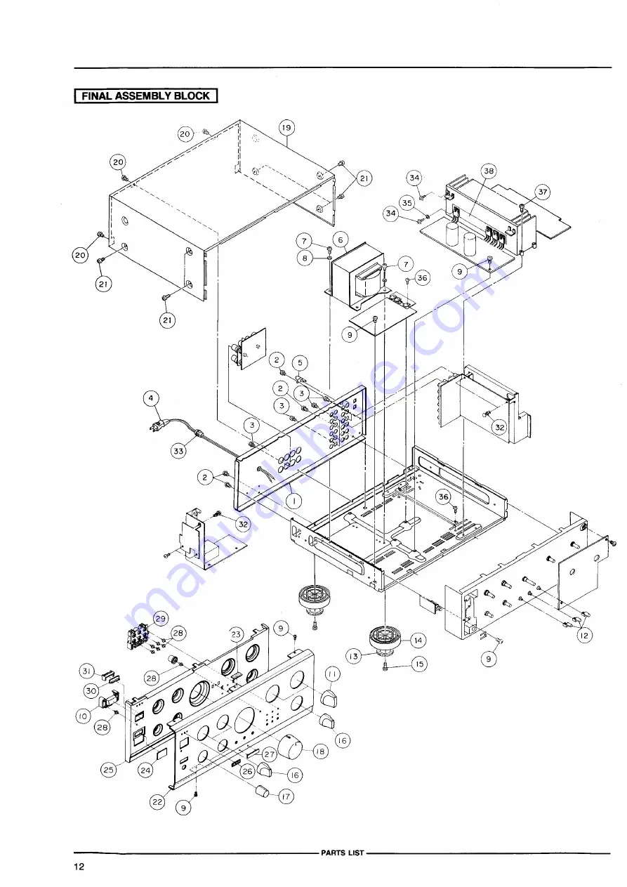 Akai AM-59 Service Manual Download Page 13