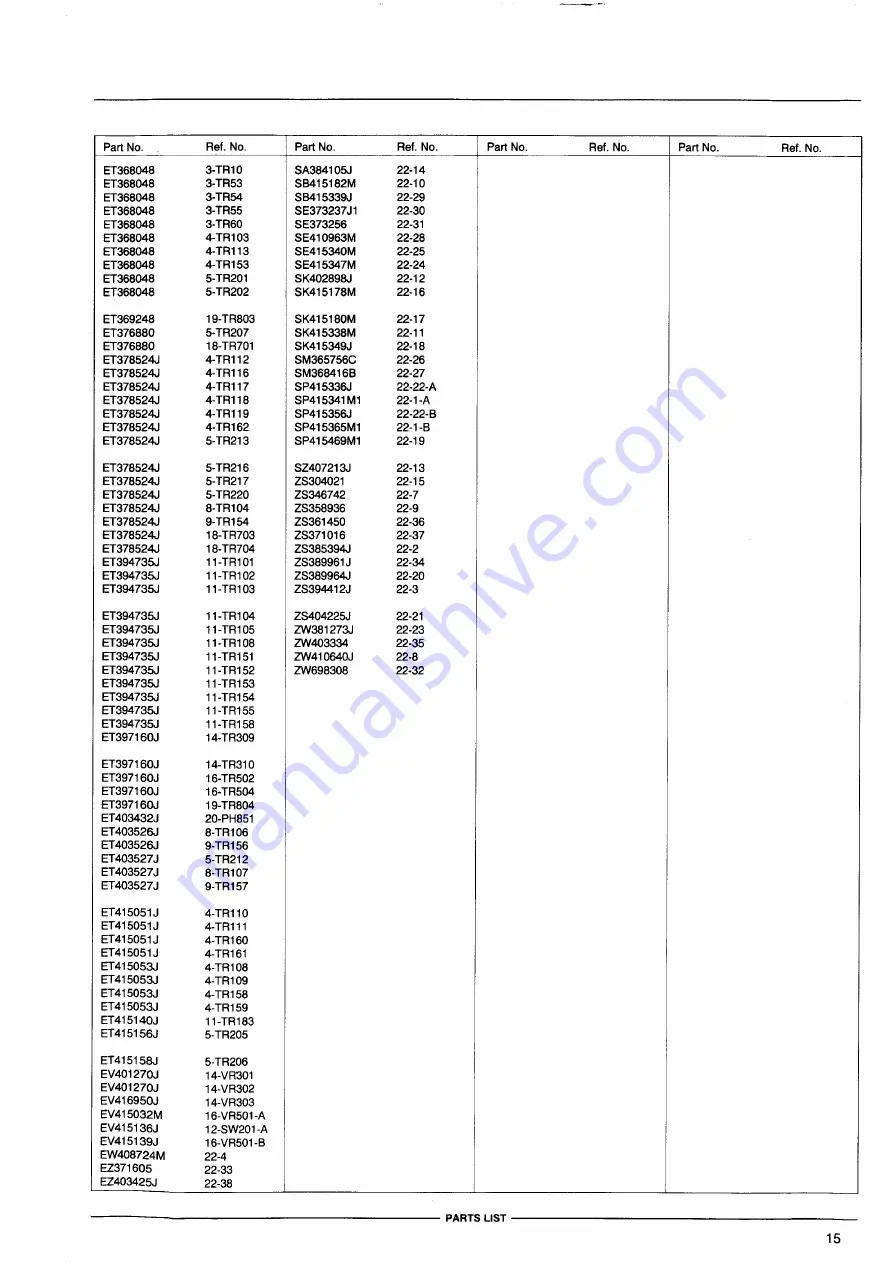 Akai AM-59 Service Manual Download Page 16