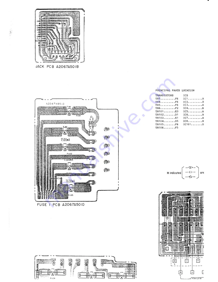 Akai AM-M630 Service Manual Download Page 45