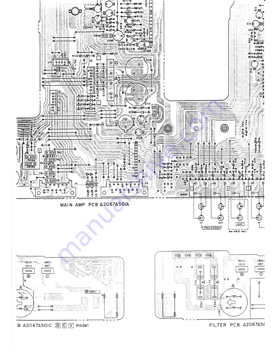 Akai AM-M630 Service Manual Download Page 51