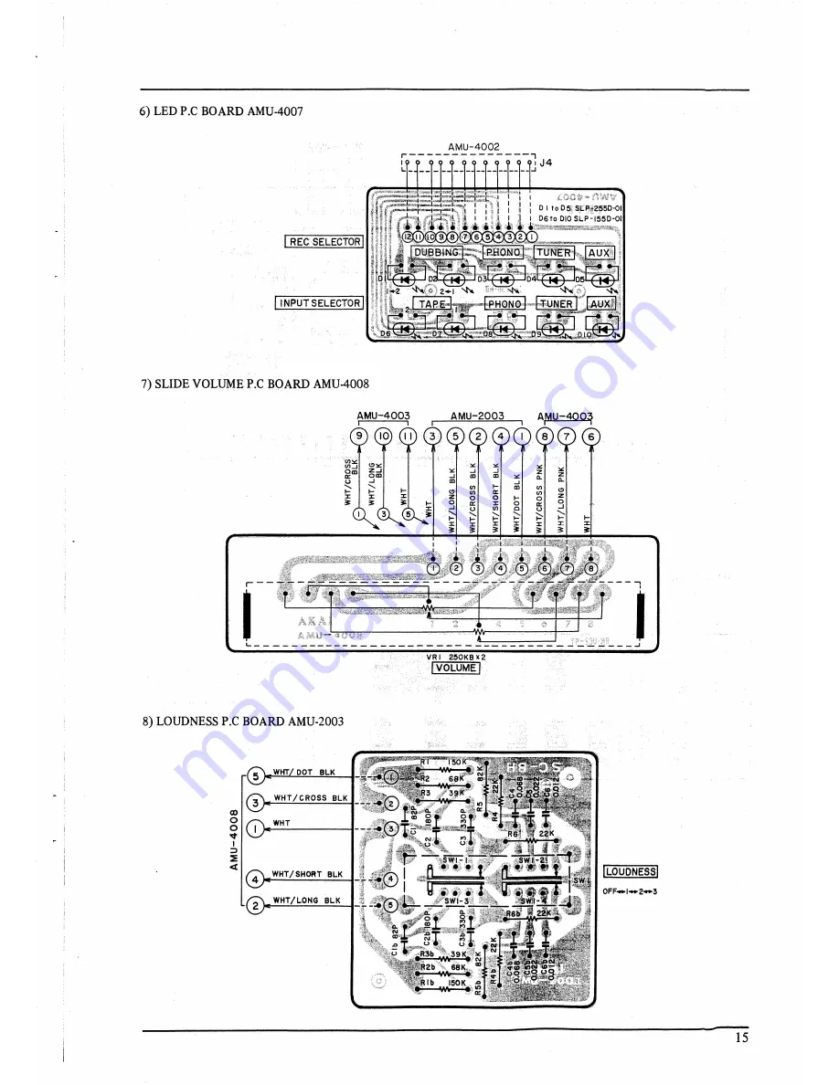 Akai AM-U04 Service Manual Download Page 17