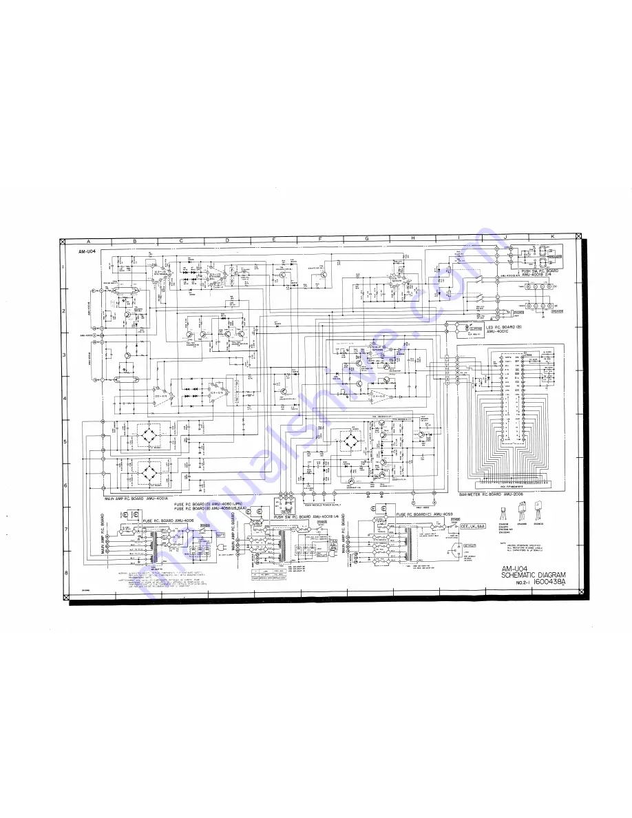 Akai AM-U04 Service Manual Download Page 39