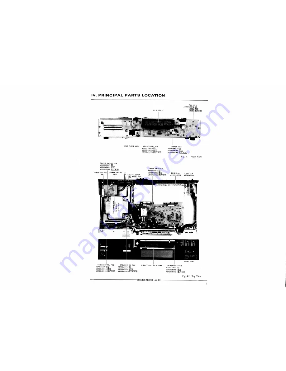 Akai AM-U3 Service Manual Download Page 10