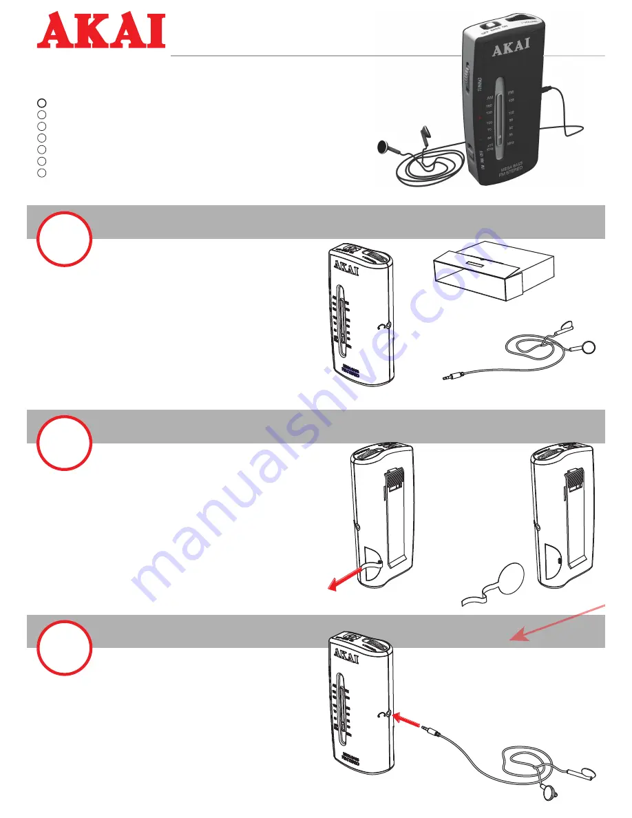 Akai APR04 User Manual Download Page 1