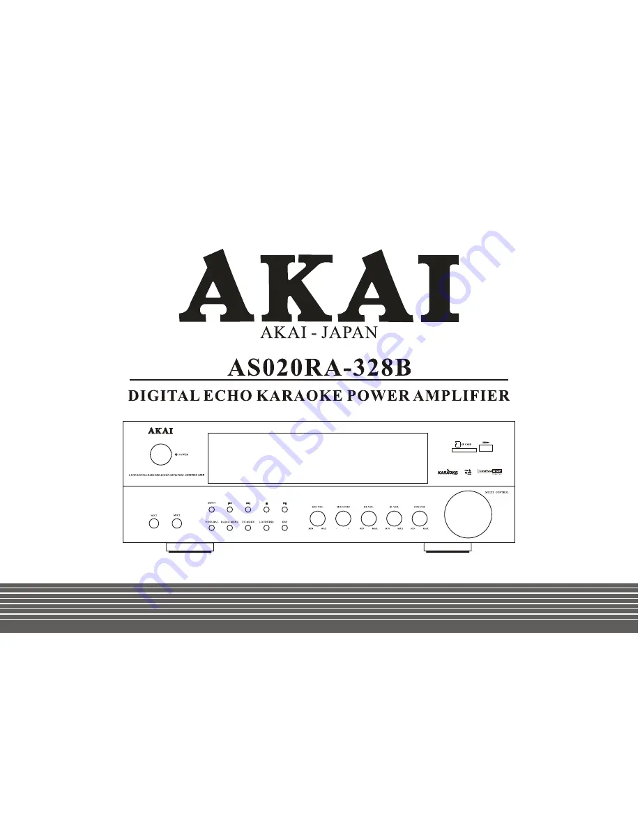 Akai AS020RA-328B Скачать руководство пользователя страница 21