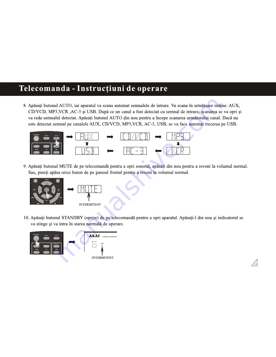 Akai AS030RA-780B User Manual Download Page 12