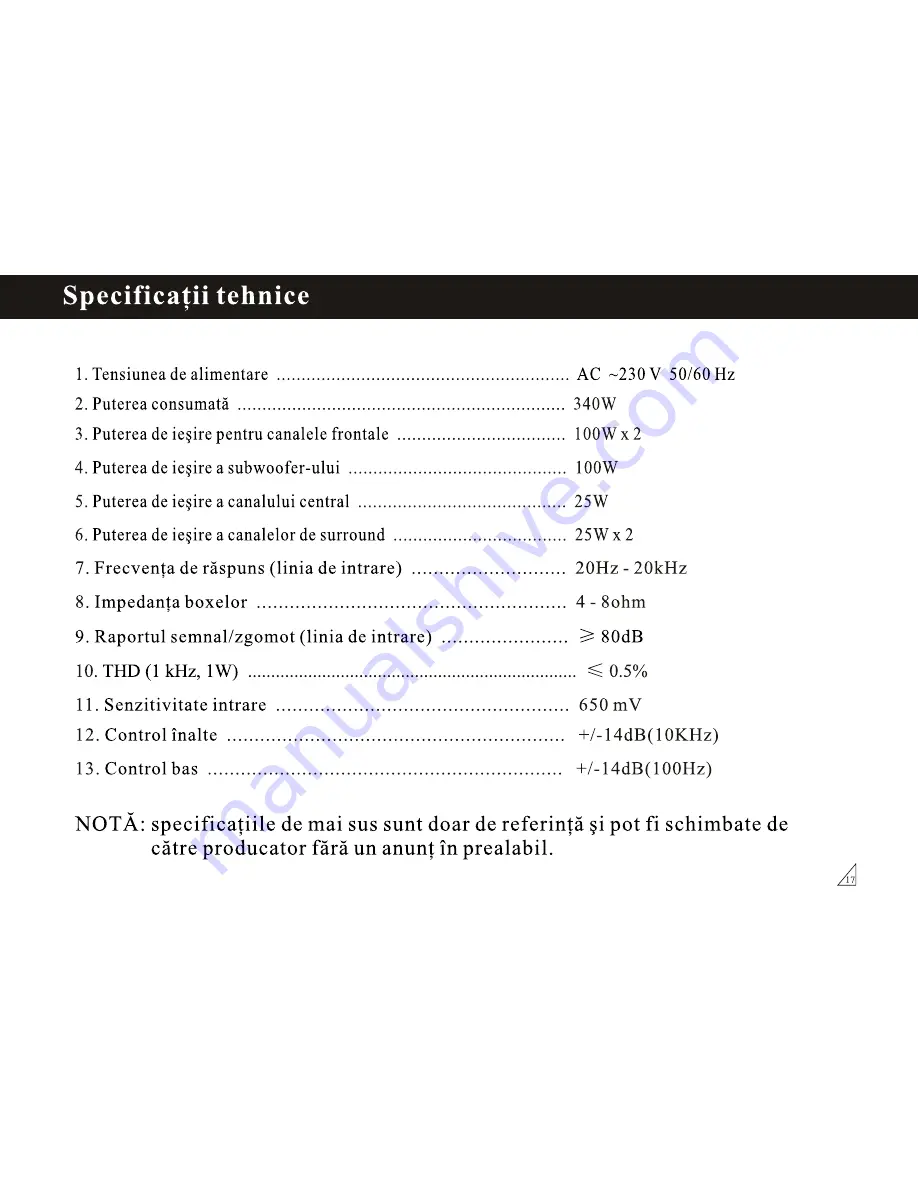 Akai AS030RA-780B User Manual Download Page 18