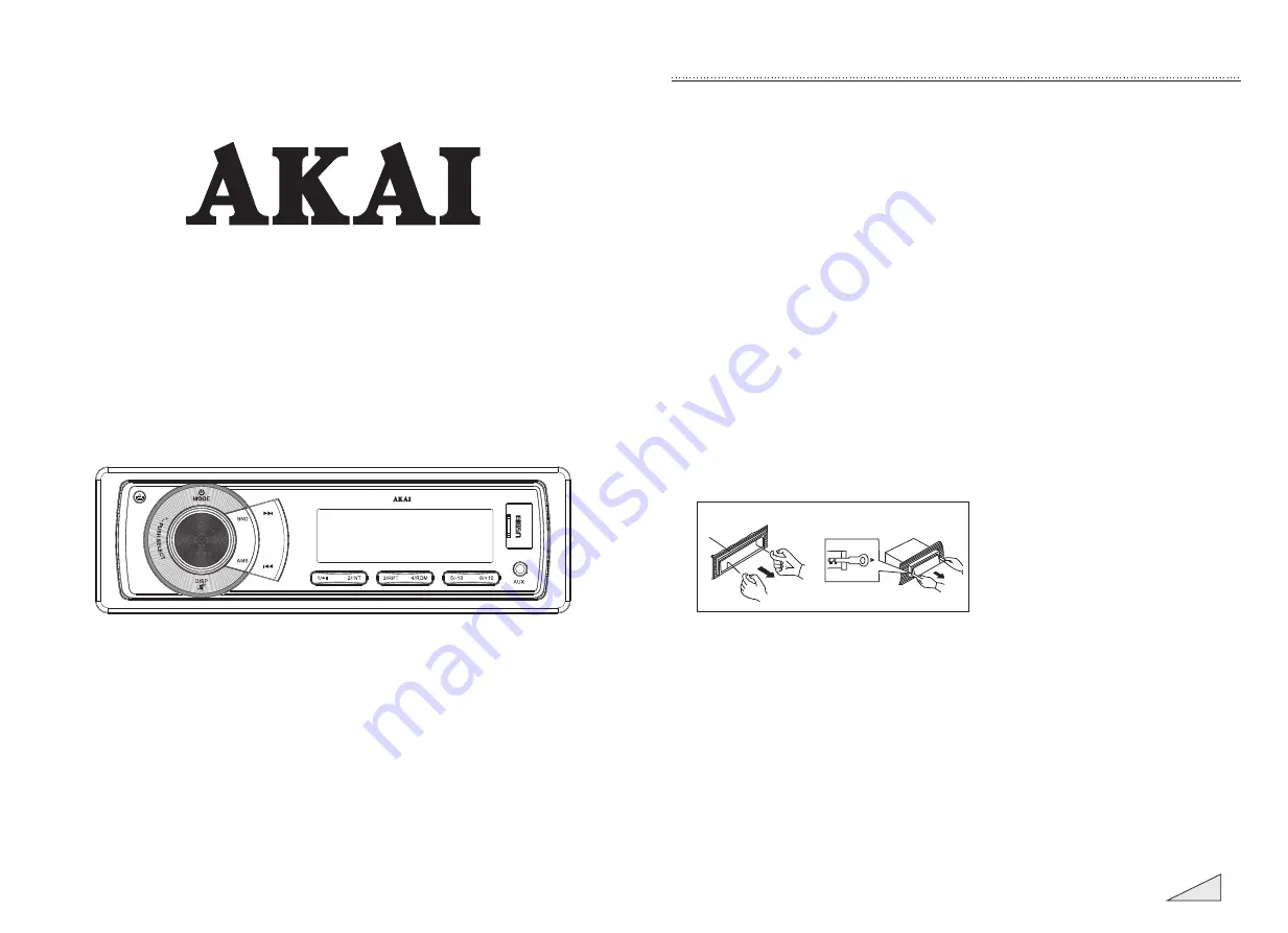 Akai CA004A-3258M3 Instruction Manual Download Page 12