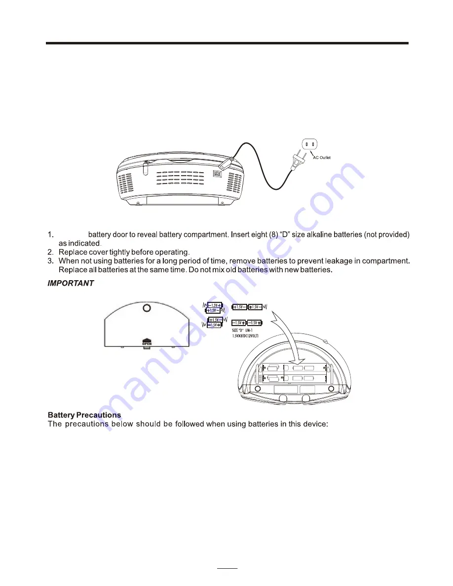 Akai CE2300-BT Instruction Manual Download Page 7