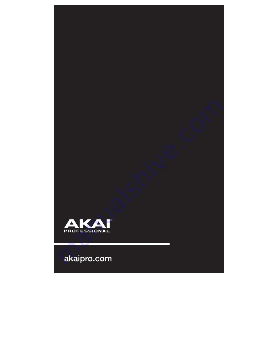 Akai EWI Solo Quick Start Manual Download Page 15