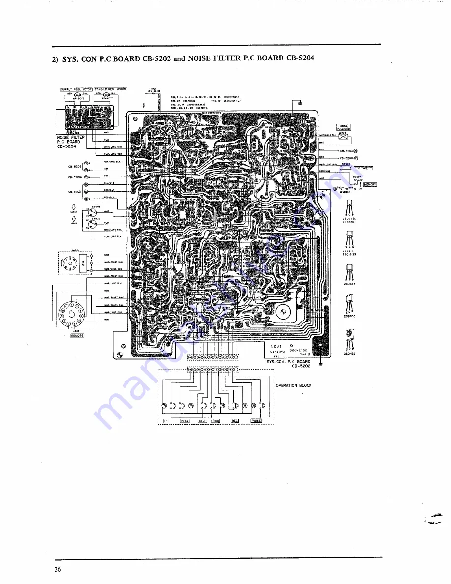 Akai GXC-750D Скачать руководство пользователя страница 28