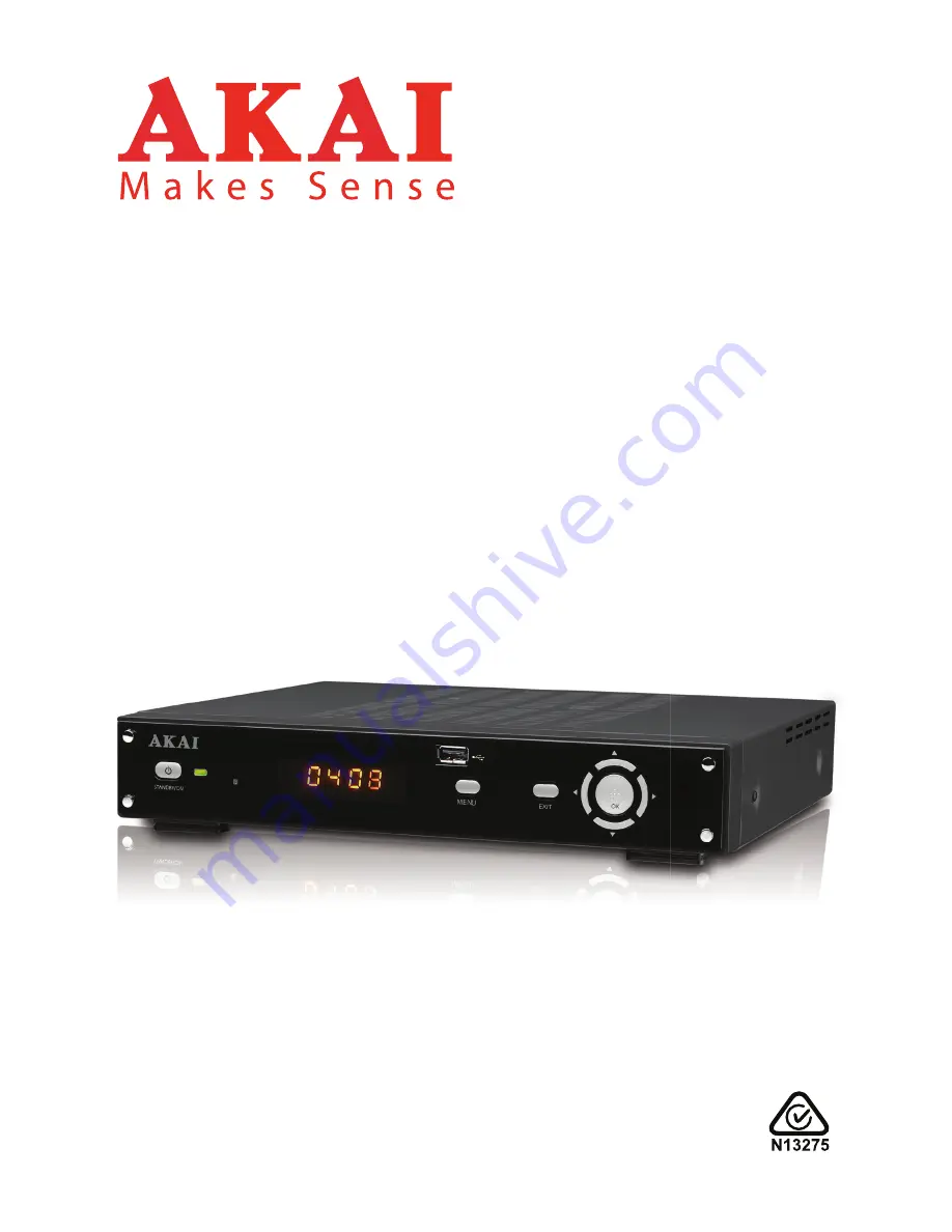 Akai KPVR-716T Скачать руководство пользователя страница 1