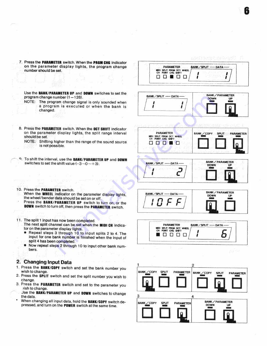 Akai ME25S Operator'S Manual Download Page 7