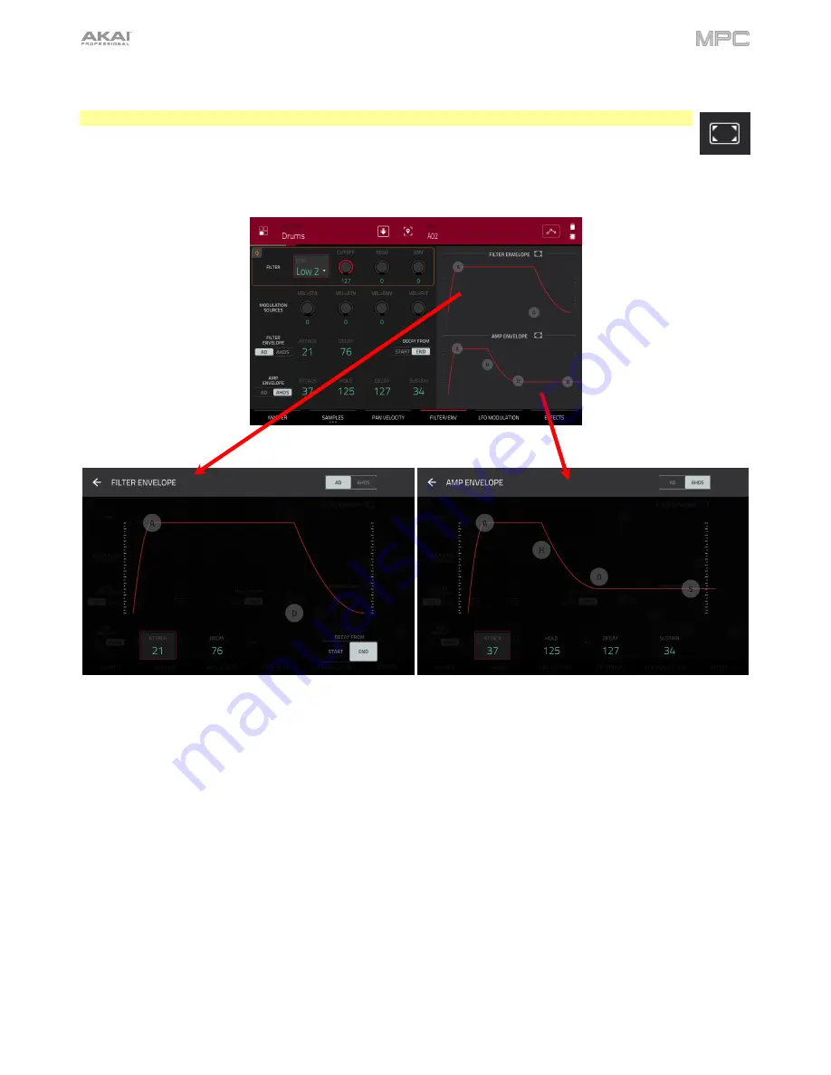 Akai MPC Touch User Manual Download Page 56