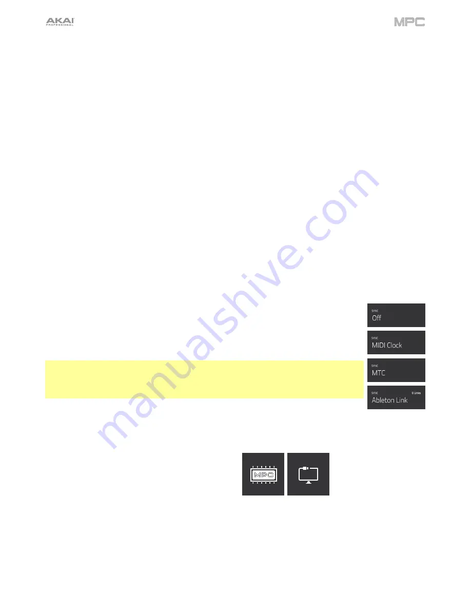 Akai MPC Touch User Manual Download Page 75