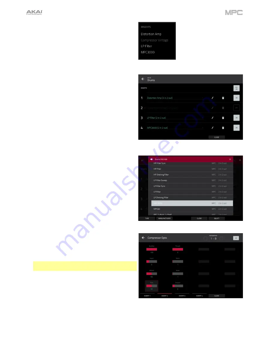 Akai MPC Touch User Manual Download Page 86