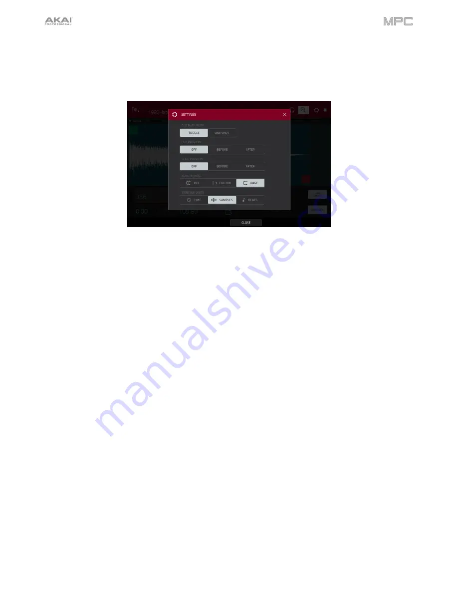 Akai MPC Touch User Manual Download Page 156