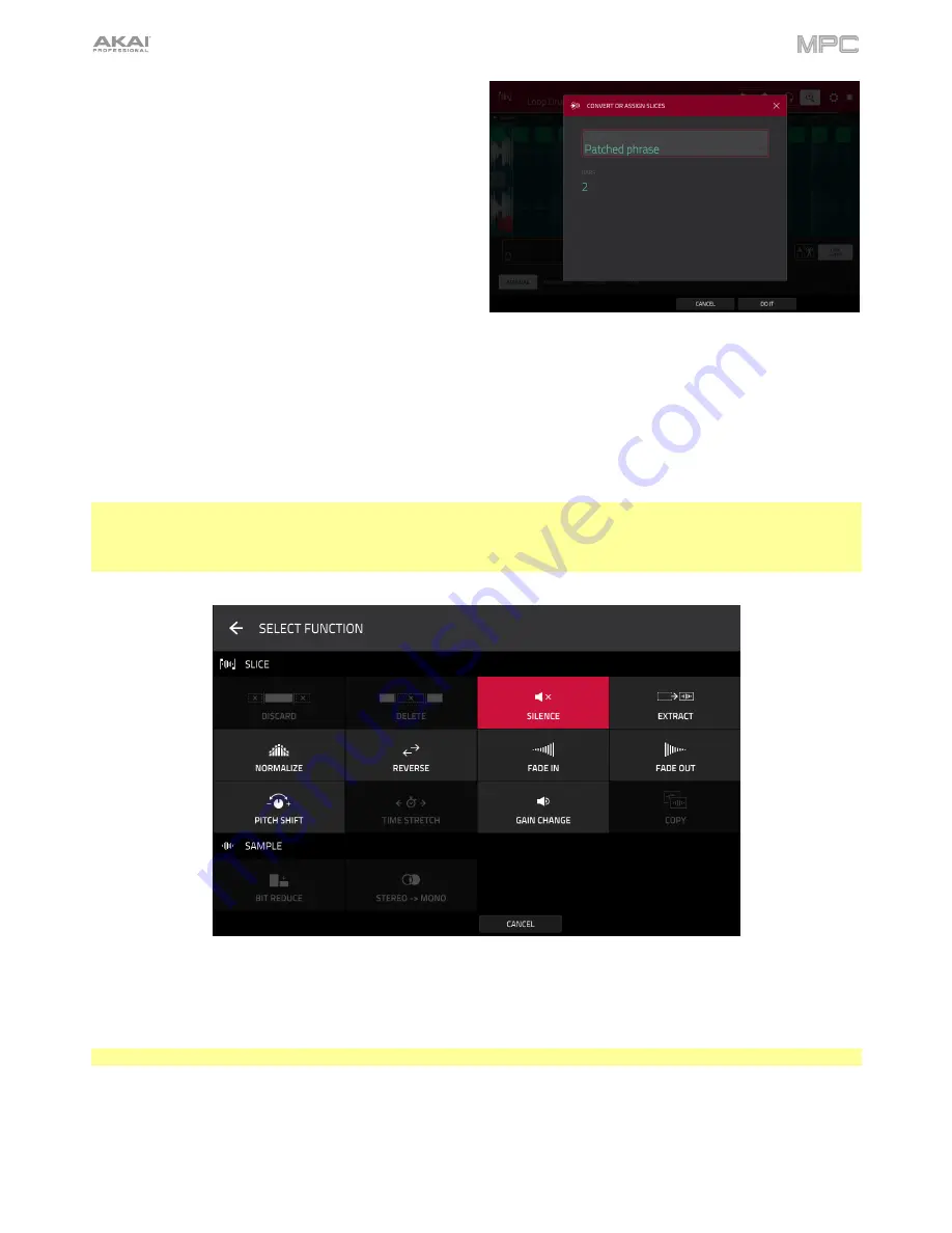 Akai MPC Touch User Manual Download Page 174