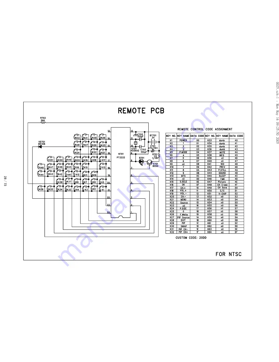 Akai PDP4225M Service Manual Download Page 31