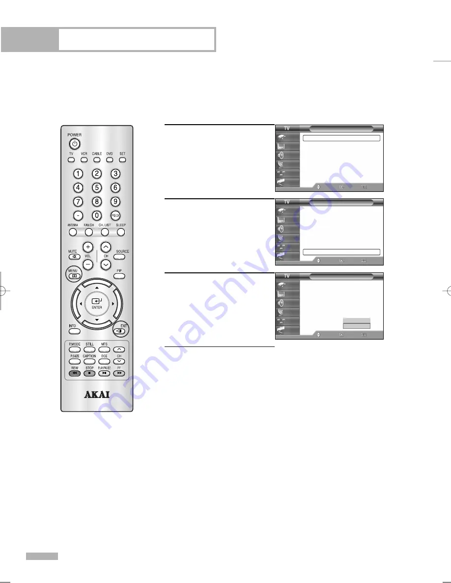 Akai PT50DL14 Owner'S Instructions Manual Download Page 50