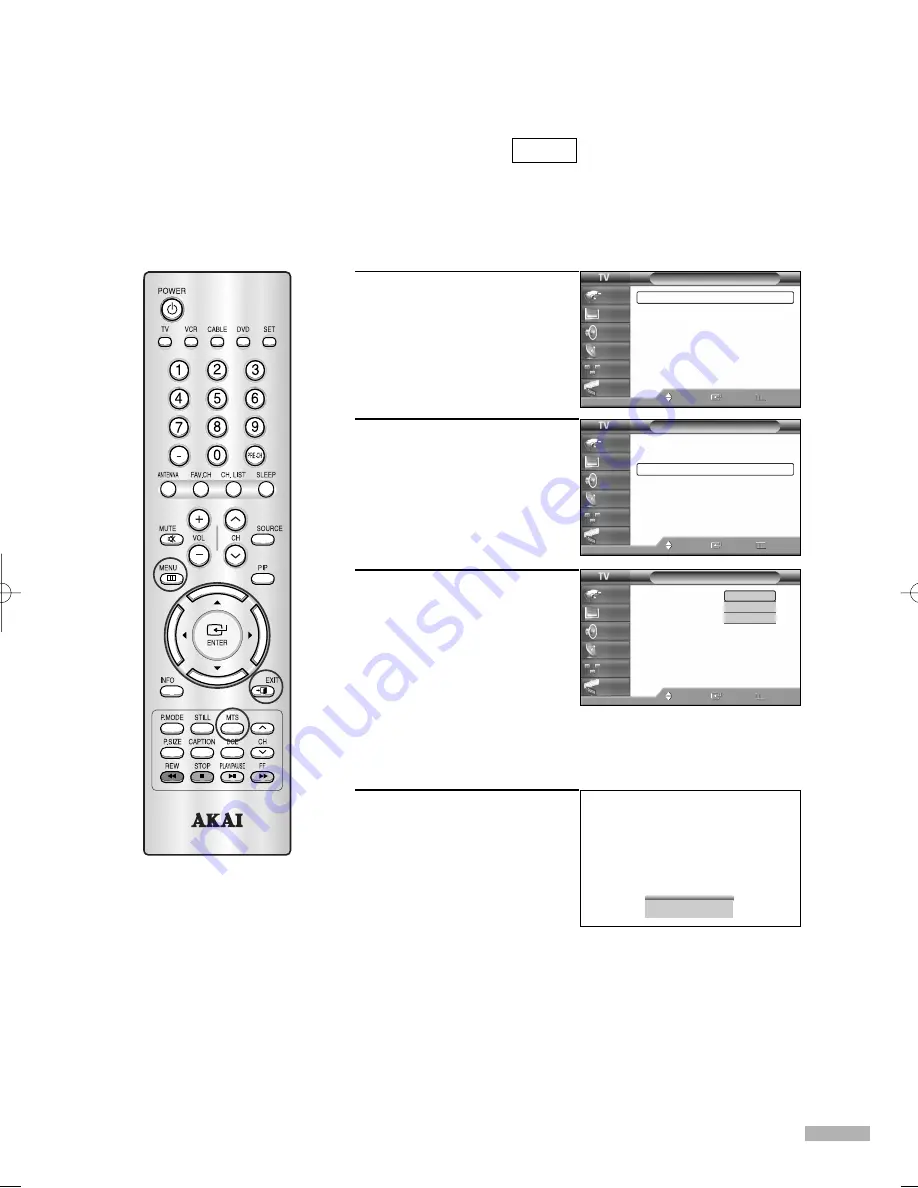 Akai PT50DL14 Скачать руководство пользователя страница 75