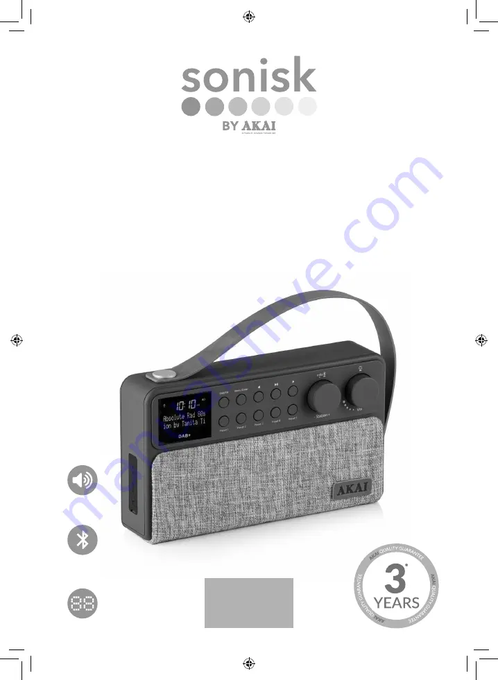 Akai Sonisk A61028 Скачать руководство пользователя страница 1