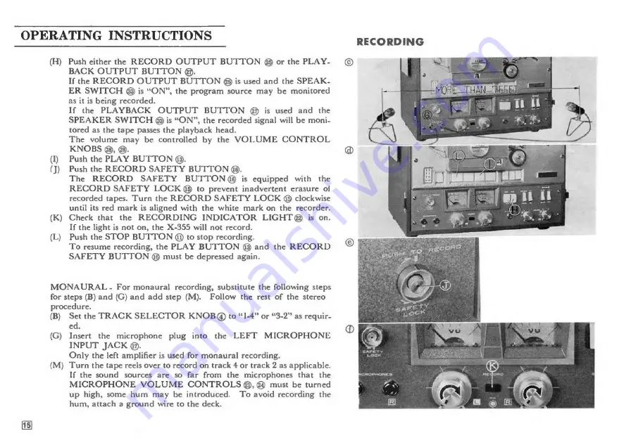 Akai X-355 Скачать руководство пользователя страница 17