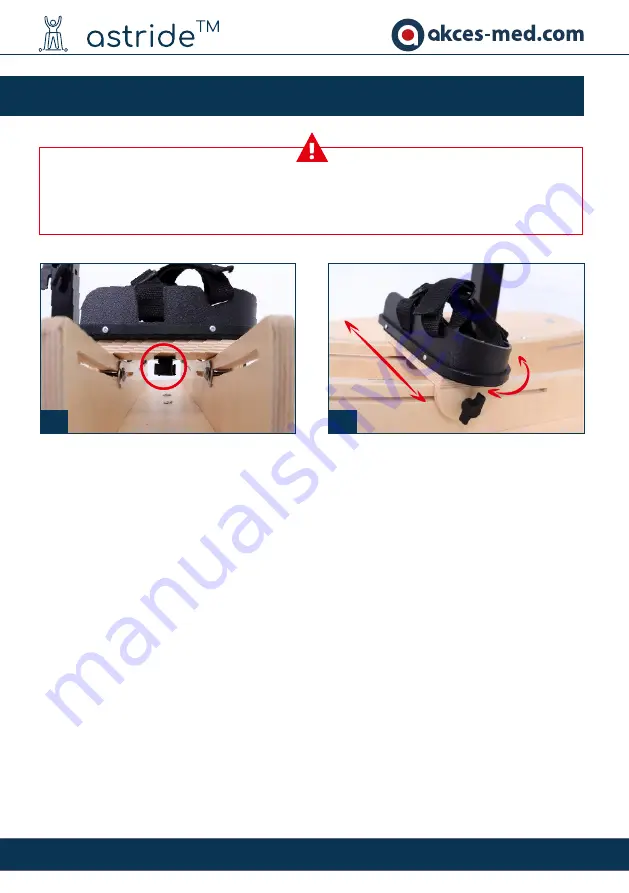 Akces-Med ASTRIDE User Manual Download Page 14