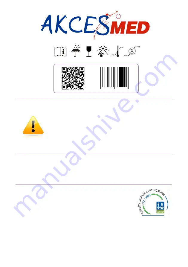 Akces-Med CAT I User Manual Download Page 2