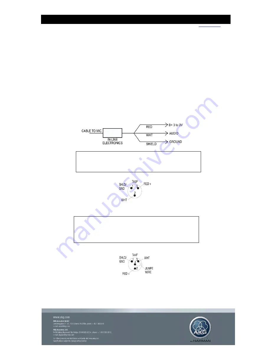 AKG 6000H50930 Parts Manual Download Page 1