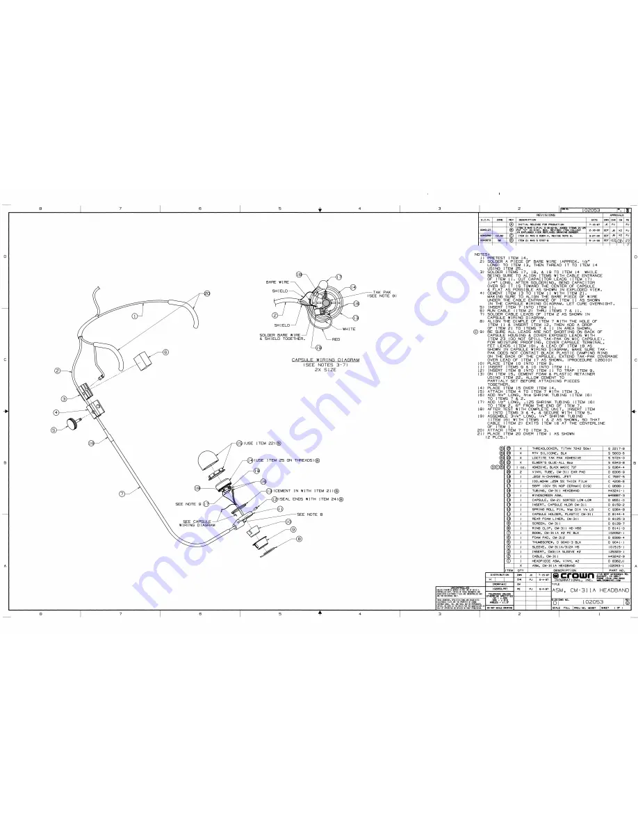 AKG 6000H50930 Parts Manual Download Page 2