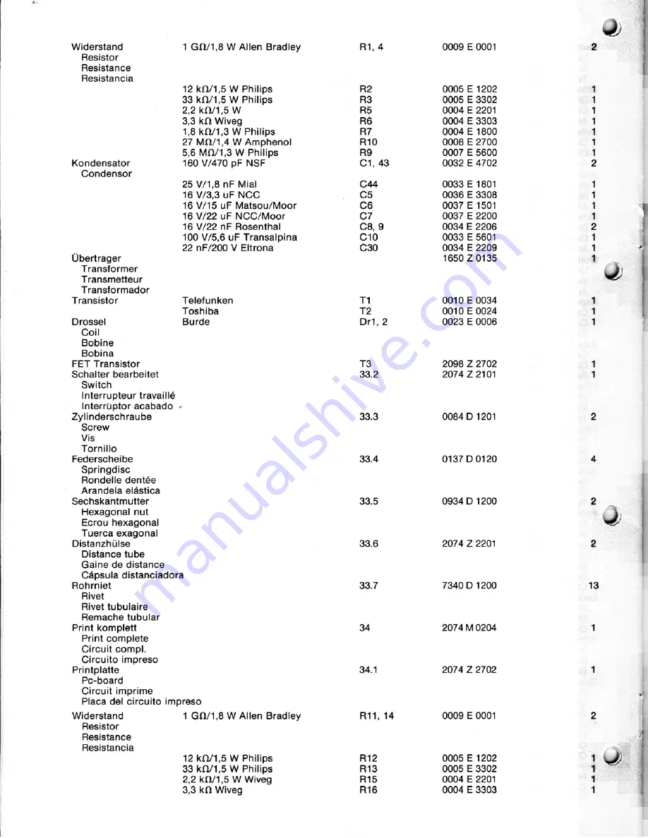 AKG C 422 Service Manual Download Page 10