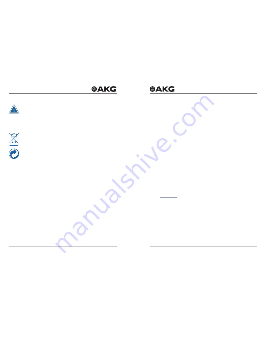 AKG C 451 B User Instructions Download Page 3