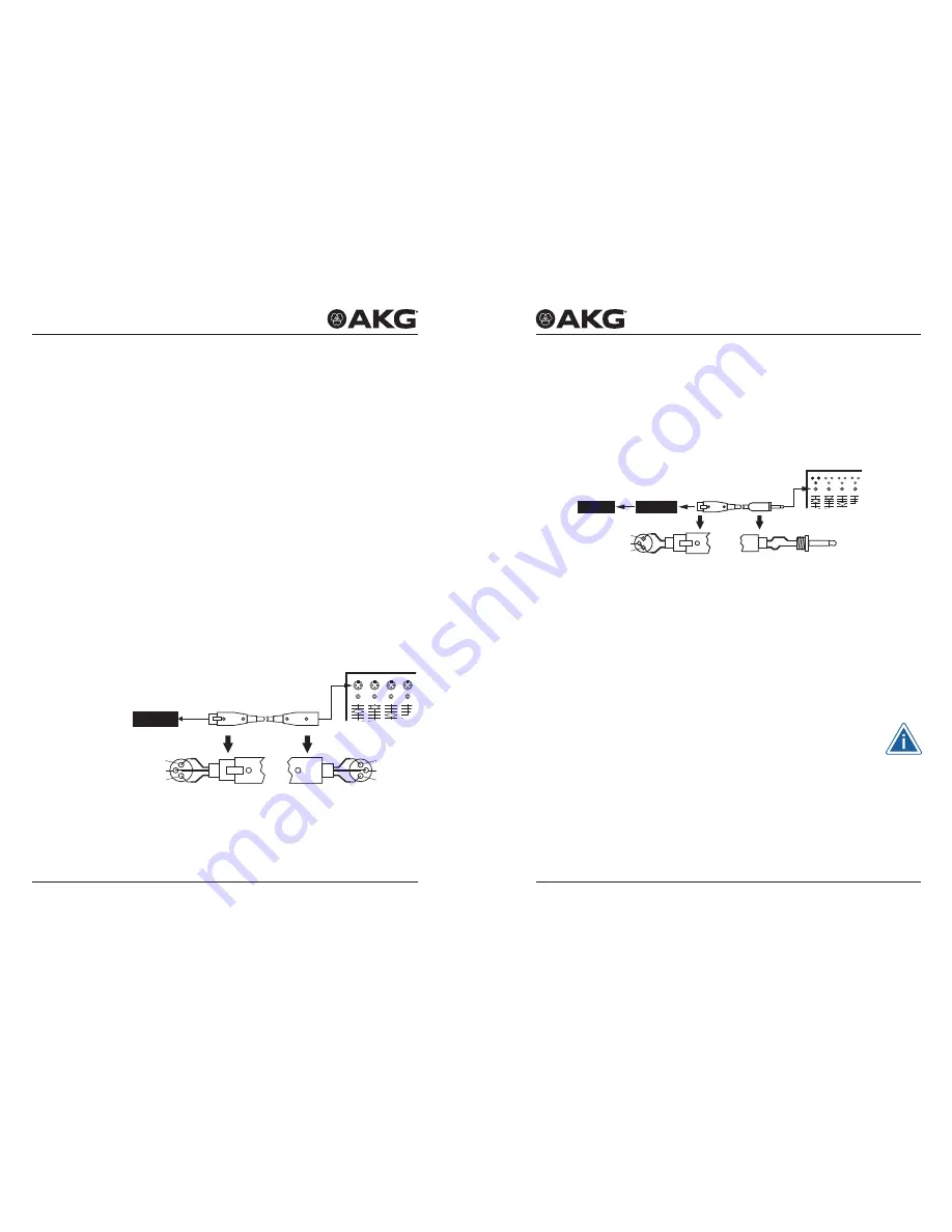 AKG C 451 B User Instructions Download Page 12