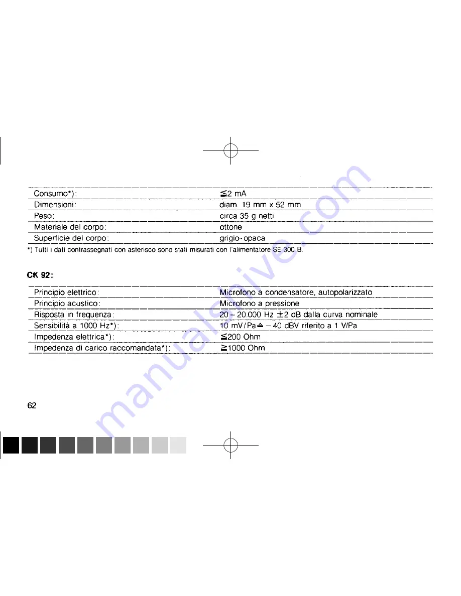 AKG CK 91 User Instructions Download Page 62