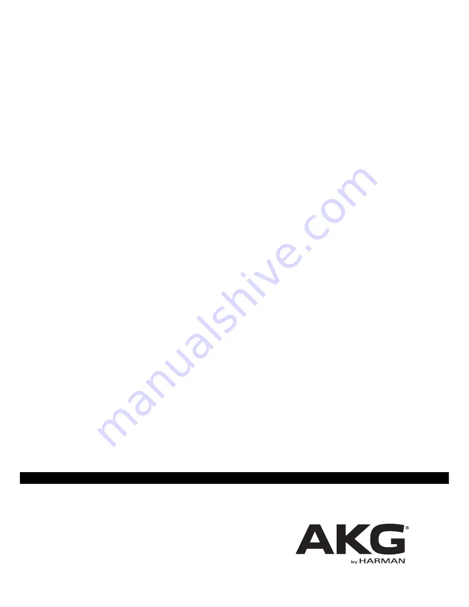 AKG CK41 User Manual Download Page 1