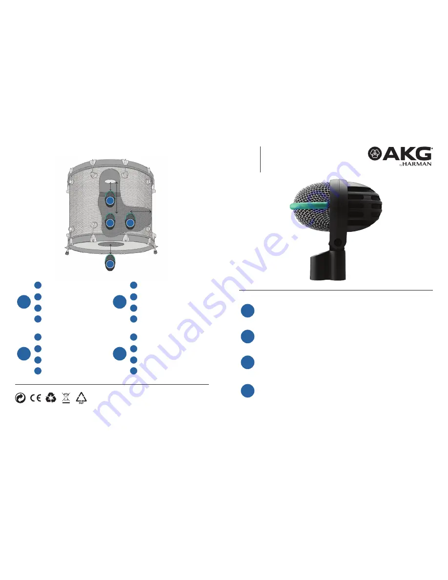 AKG D112 MKII Quick User Manual Download Page 1