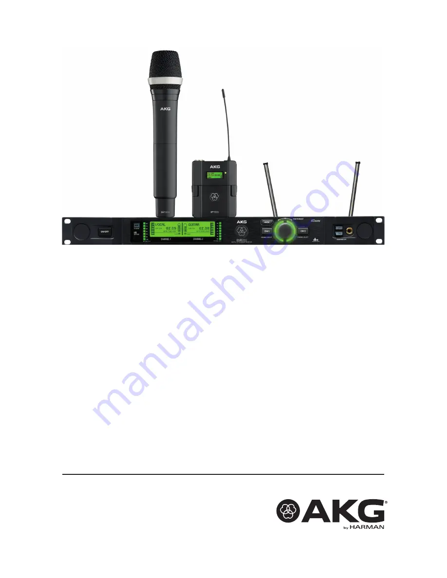 AKG DHT800 User Instructions Download Page 117