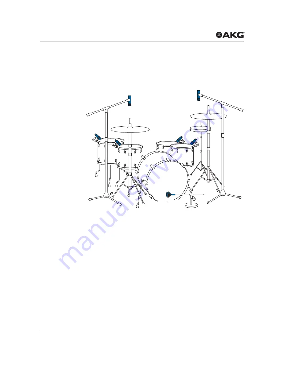 AKG Drum Set Concert I User Instructions Download Page 16